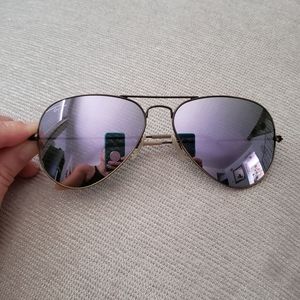 Ray-ban lilac aviators